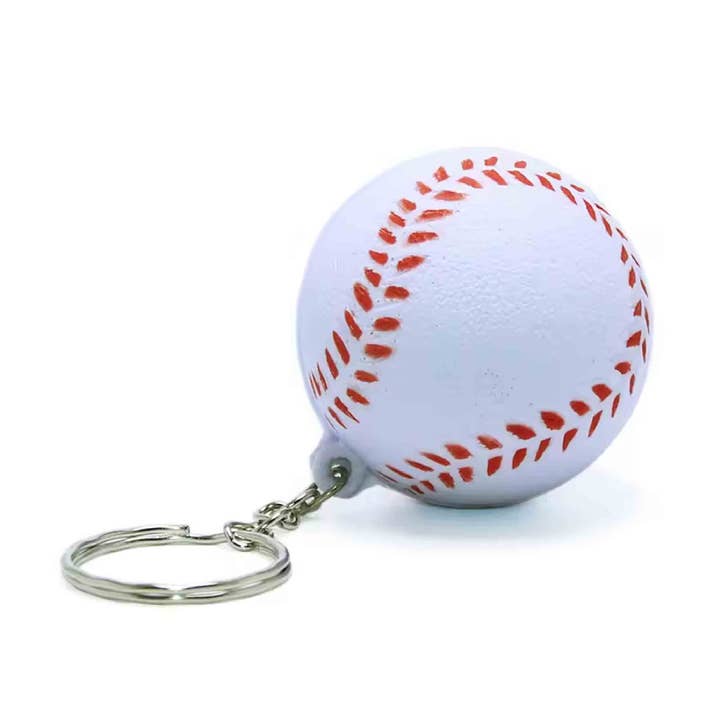 PR GROUPS LLC - Wholesale Keychain - Unisex - Elastic Football Keychain Assorted1