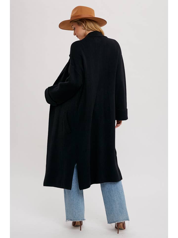 Bluivy - Venta al por mayor Gabardina - Mujer - Gabardina de punto oversize fácil de llevar8