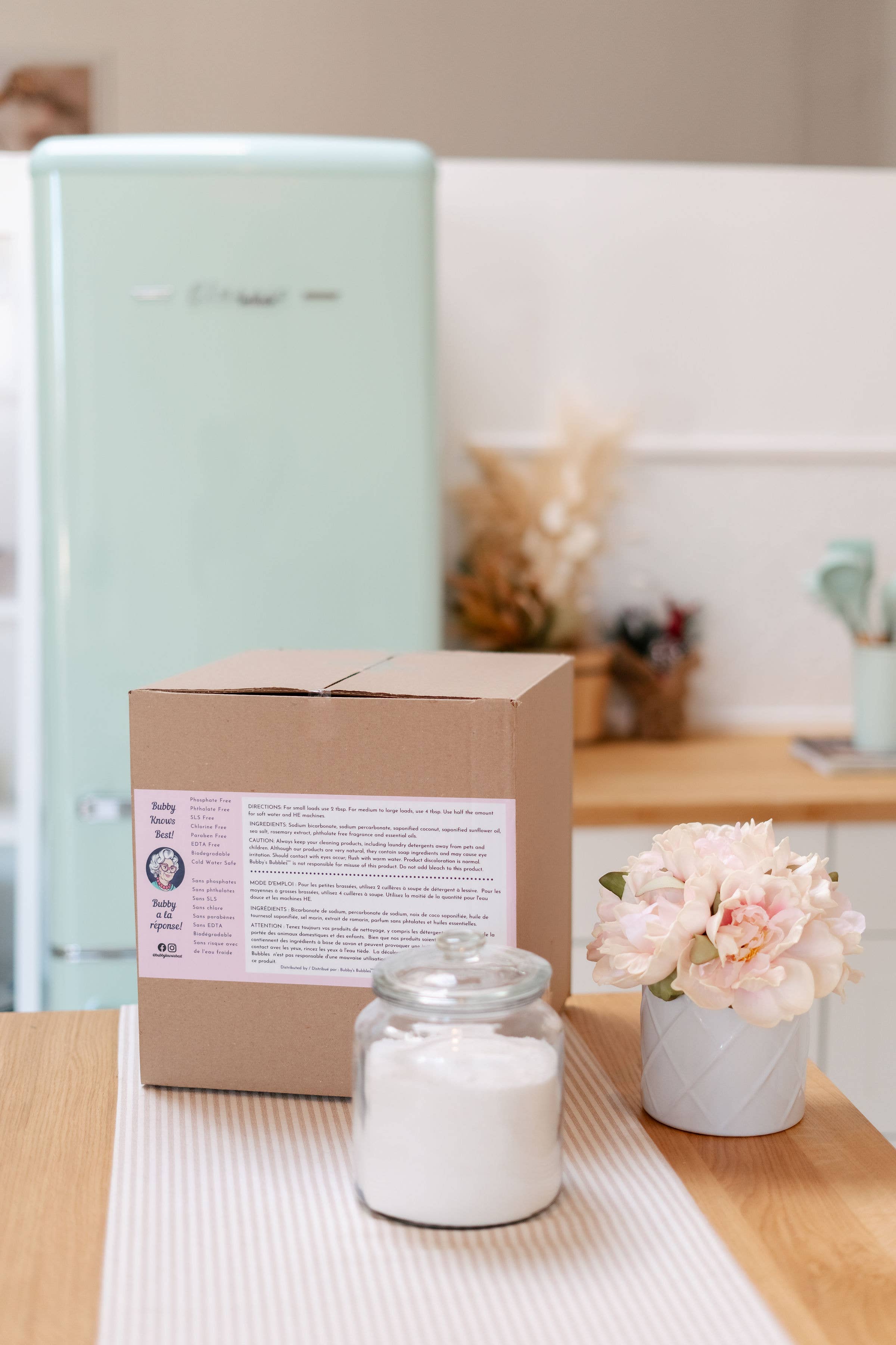 Bubby's Bubbles - Wholesale Laundry Detergent Powder/Pods - Bubby's Bubbles Low-Waste Refill (960 Loads)1