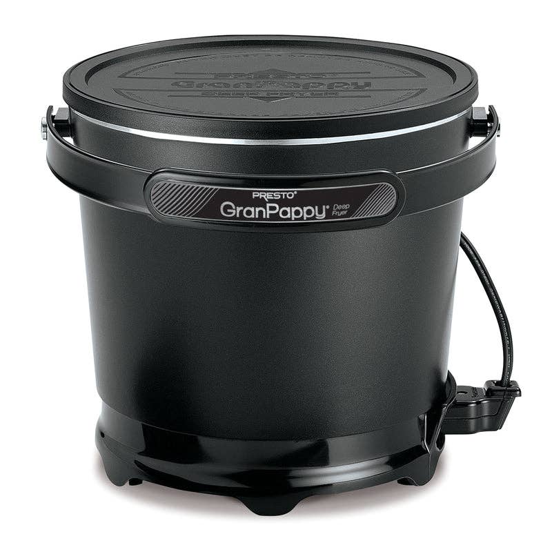 Everyday Supply Co - Wholesale Kitchen Appliance - PRESTO - Presto Gran Pappy Black 6 cups Deep Fryer0