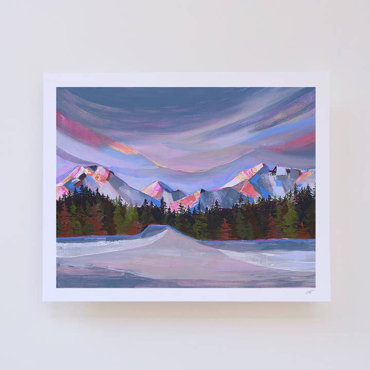 Alpenglow - Fine Art Print for wholesale by Lindsay Gilmore