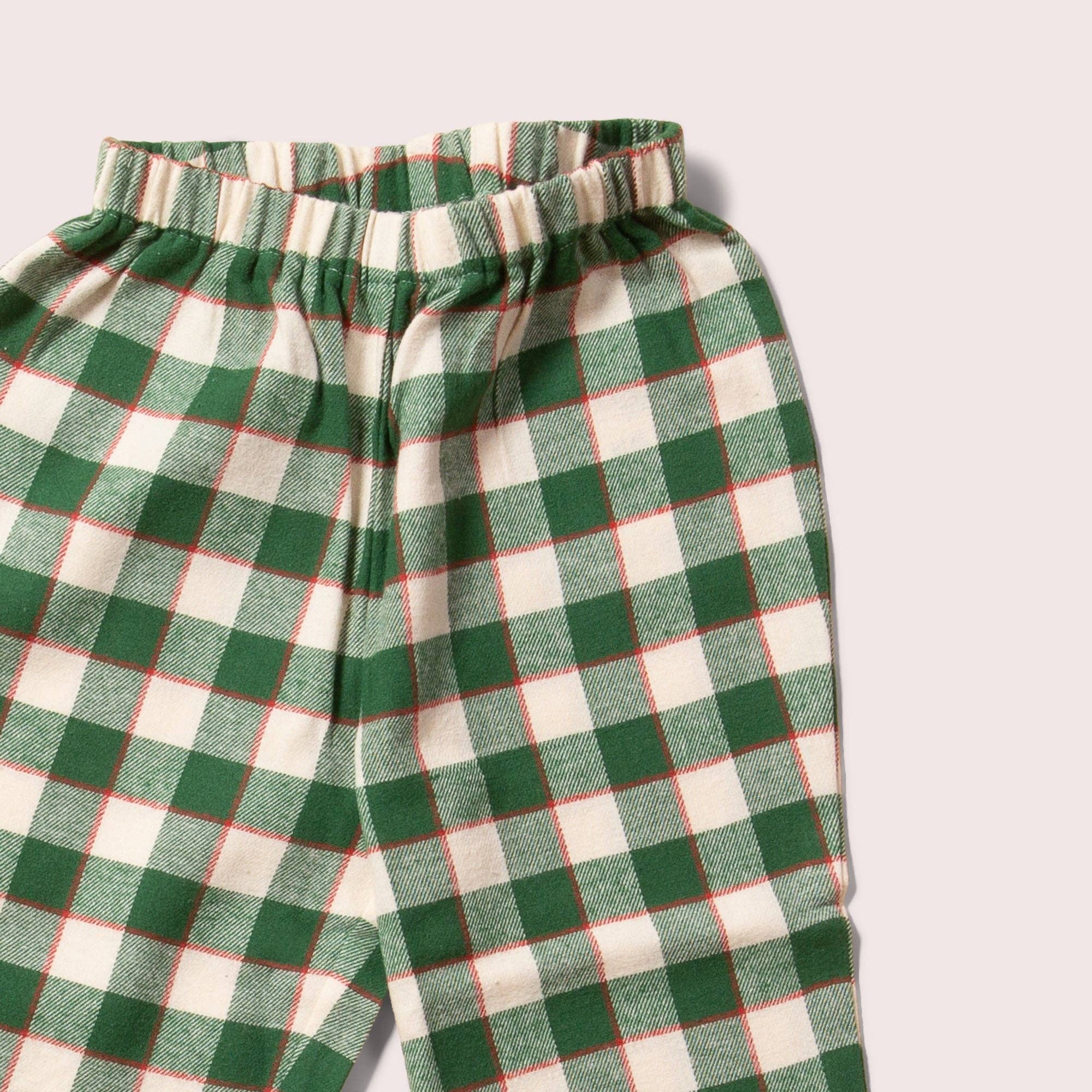 Fern Green Check Pyjamas NOT AVAILABLE for USA/AUS/CAN for wholesale on Faire12