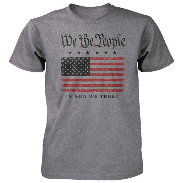 Nosotros El Pueblo - Camiseta de Algodón de 4.5 oz para venta al por mayor de American Traditions