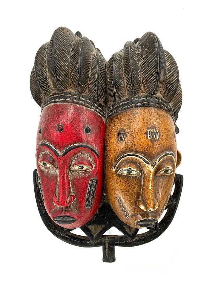 Baule Mask - Ivory Coast ED09 for wholesale by Jofa African Imports