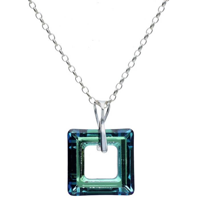 Tour de cou Mystical Window en argent sterling pour la vente par Las Joyas de Amanda