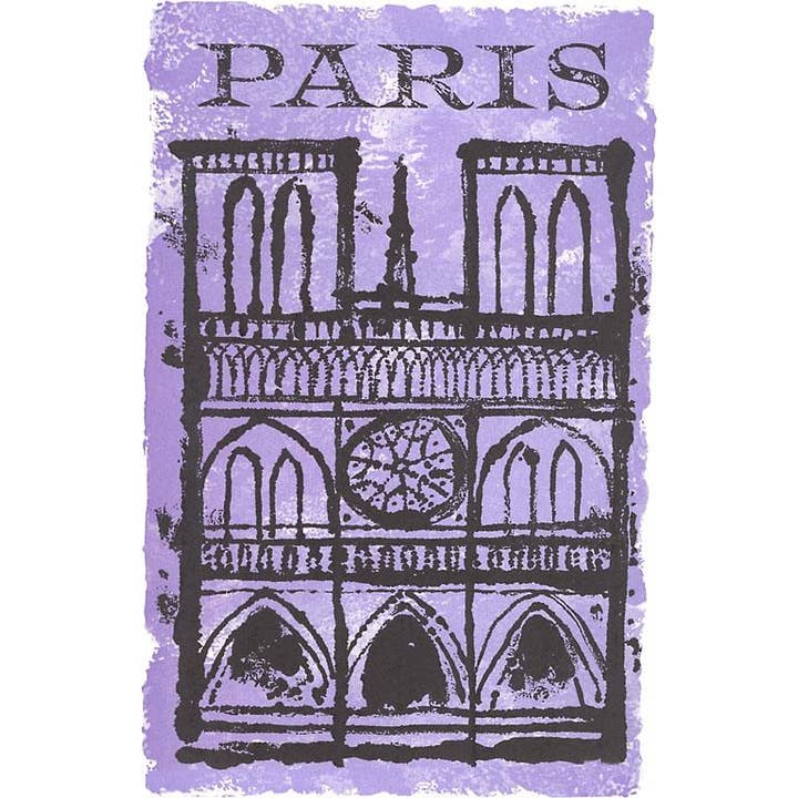 Magnet PS-197 Travel Poster for Paris for wholesale by Found Image Press