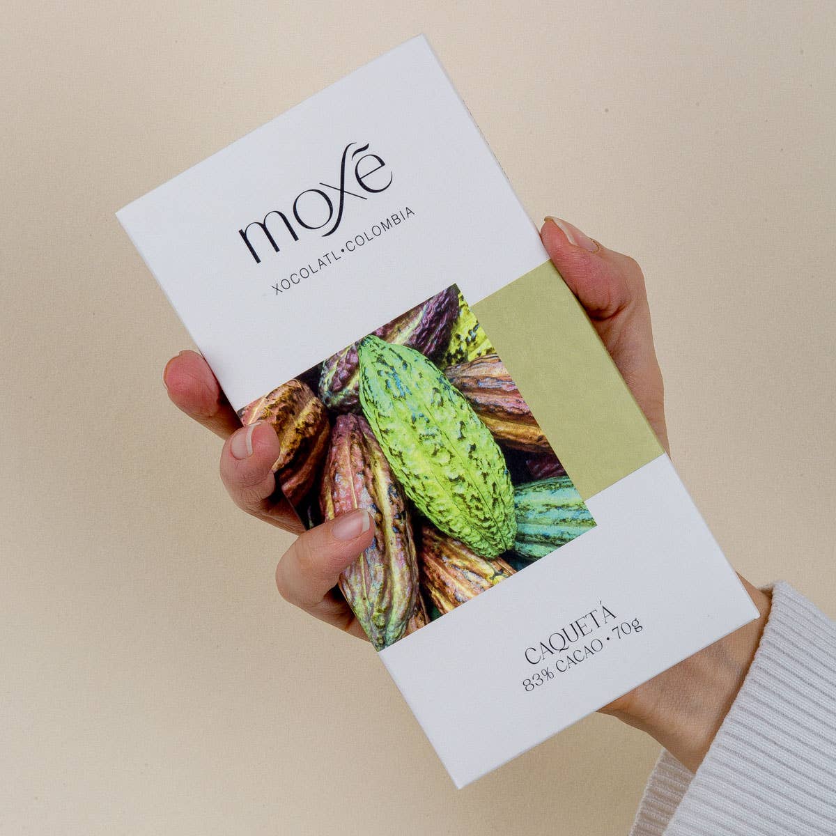Moxe Foods - Wholesale Chocolate Bar - Organic chocolate bar - Caquetá 83% cocoa1