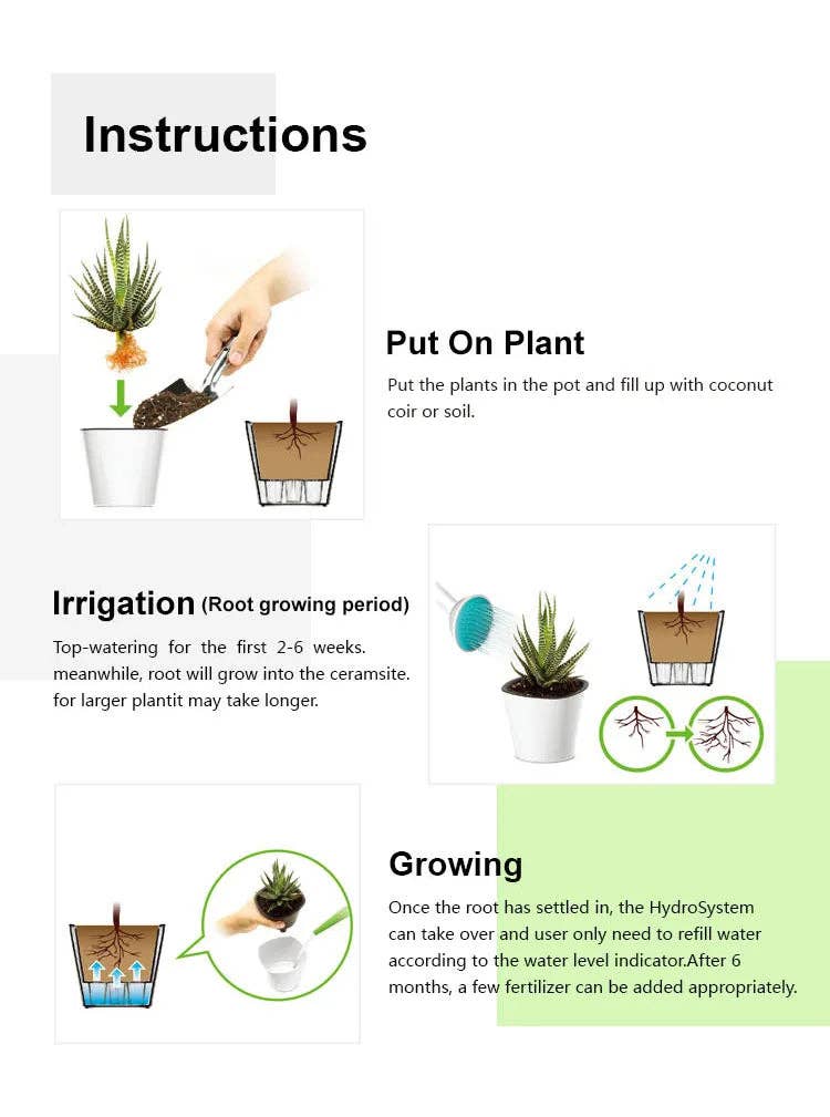 Lost in the Forrest – Vaso de plantas por atacado – Vaso Autorregerável7