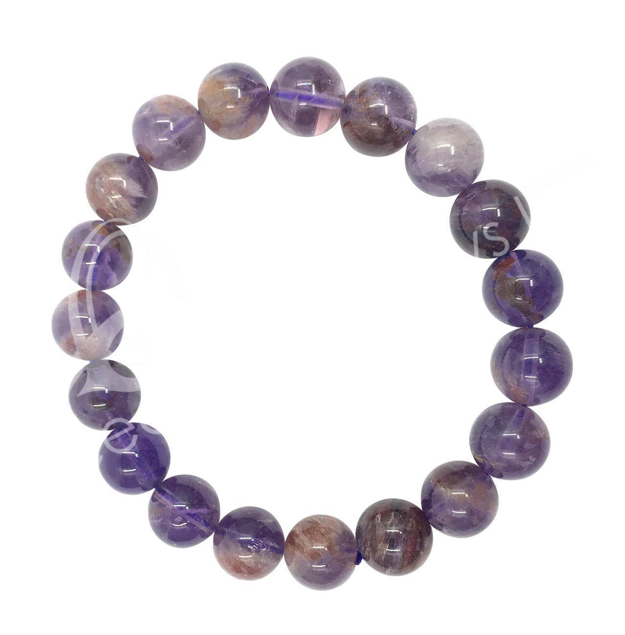 Oceanic Linkways Inc – wholesale Spiritual stone/crystal – (PC)BRACELET - SUPER 7 (9-10.5 MM) 7.45-7.75"0