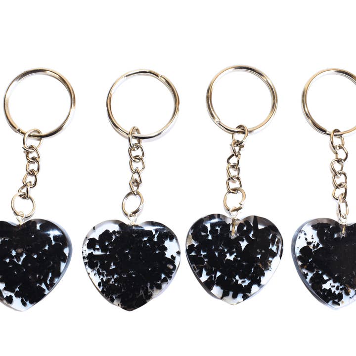 Soothing Crystals - Wholesale Keychain - Unisex - Gemstone Keychain | Black Tourmaline | Crystal Stone Keyring3