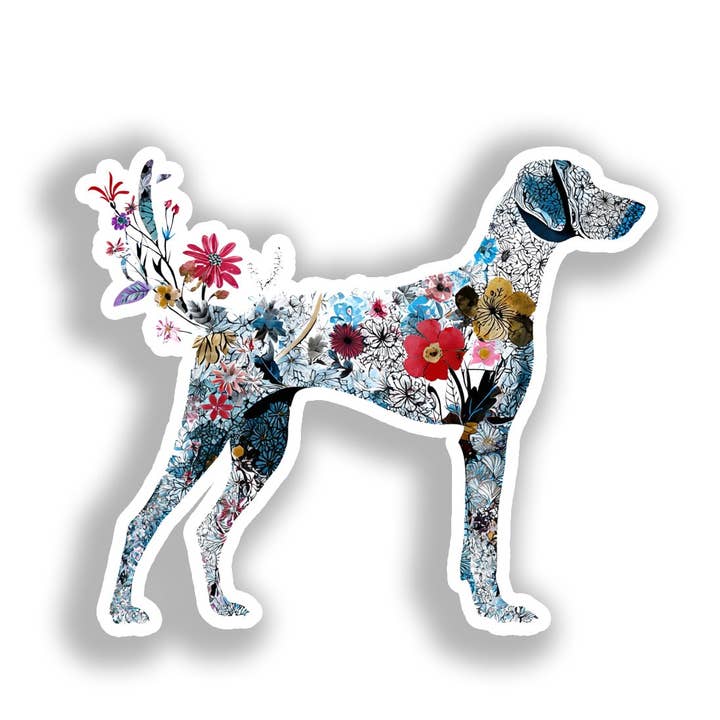 Pegatina de calcomanía para perro de raza mediana # A019358 para venta al por mayor de Yoonek Graphics