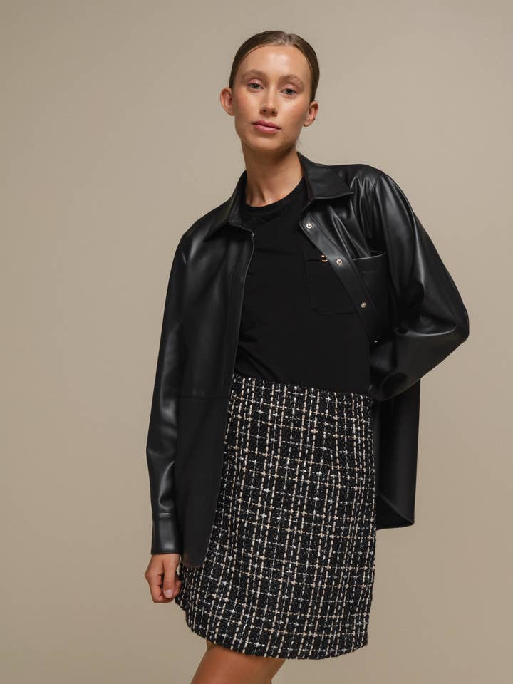 Chemise 100 % PU pour femme - SMF pour la vente par SMF