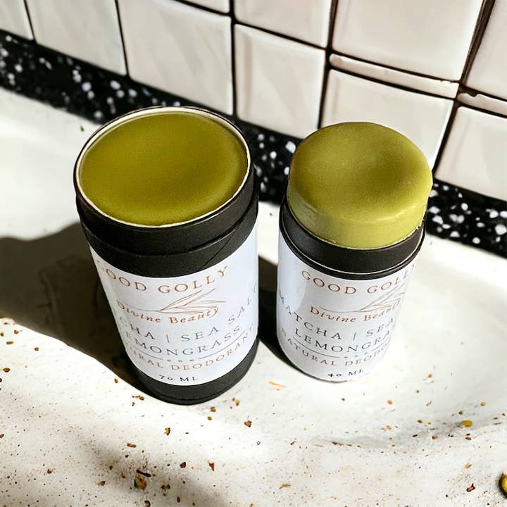 Salt + Soul Skincare – wholesale Deodorant - Dam – Naturlig deodorant | Matcha + citrongräs | ekologisk hudvård