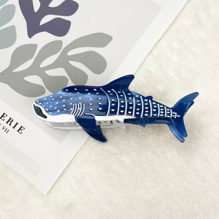 TheDivaSoap - Wholesale Hair Clip - Women's - Whale hair clips Shark claw clip animal series5
