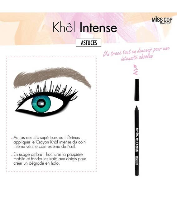 MISS COP - Wholesale Eyeliner/Pencil - KOHL INTENSE EYE PENCIL9