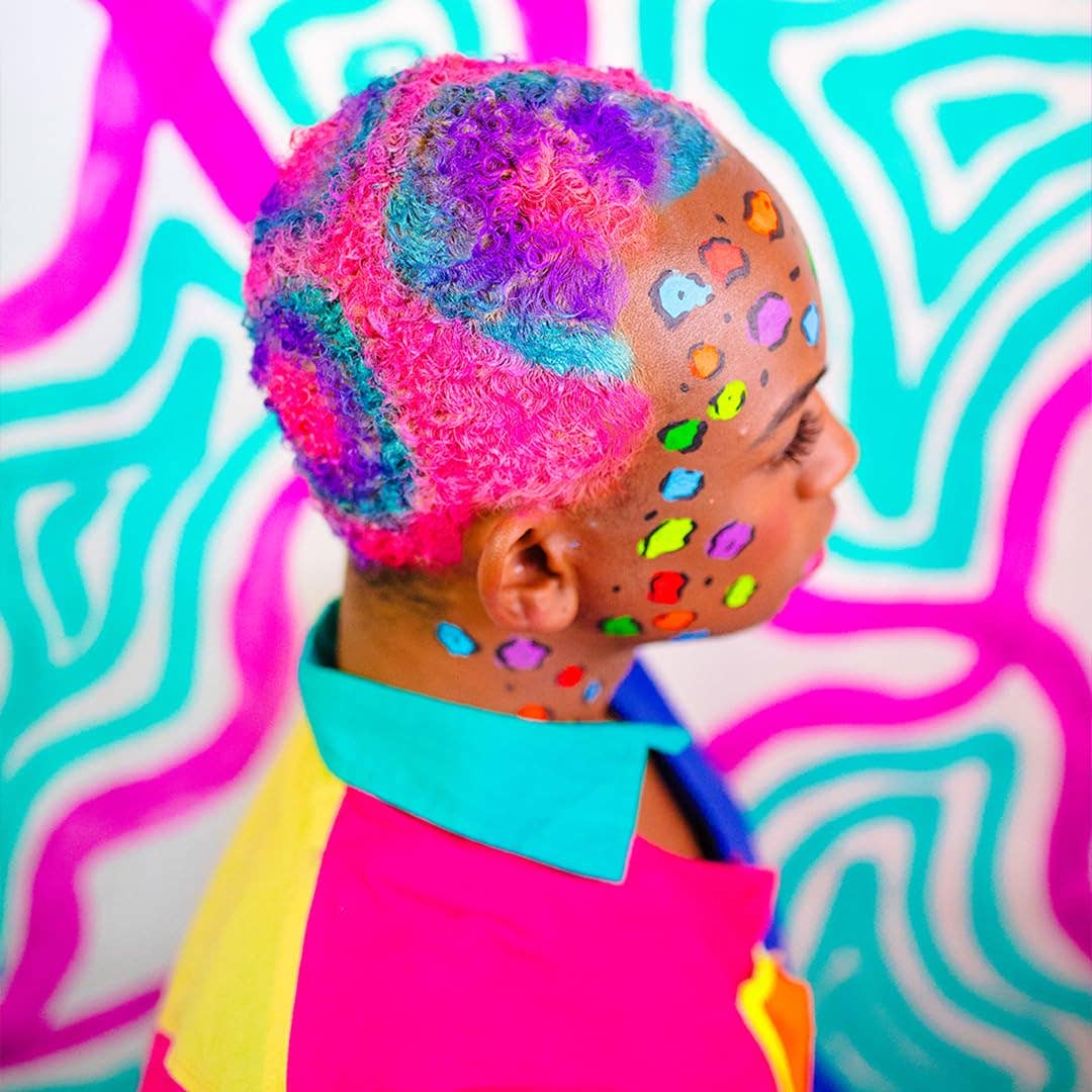 Unicorn Snot | Glitter Beauty - Wholesale Hair Dye - Hocus Pocus Hair Paint | Pink-Tap Tap | Wash Out Hair Paint10