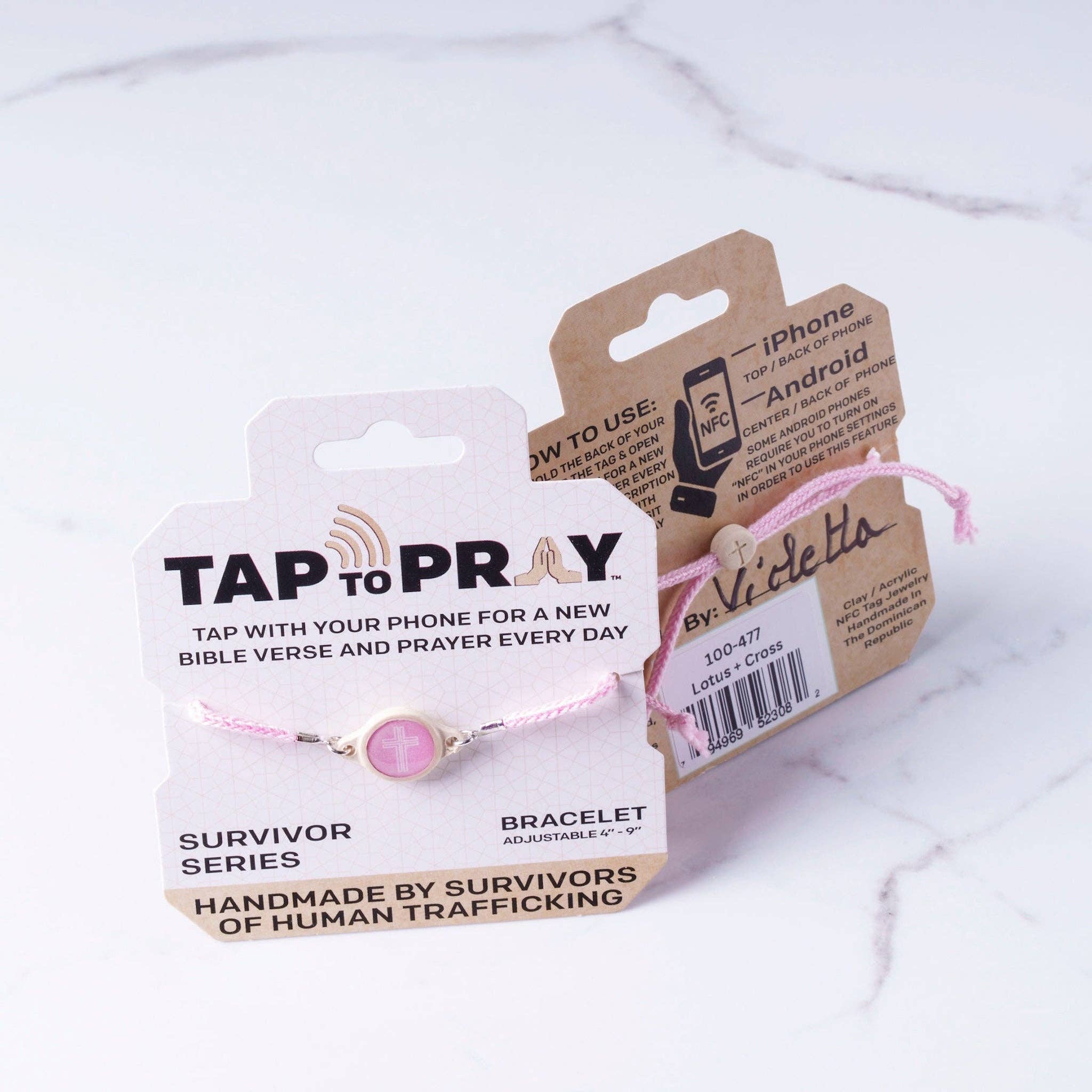 Versible - Wholesale Woven/Braided Bracelet - Tap To Pray® Survivor Series Bracelet7