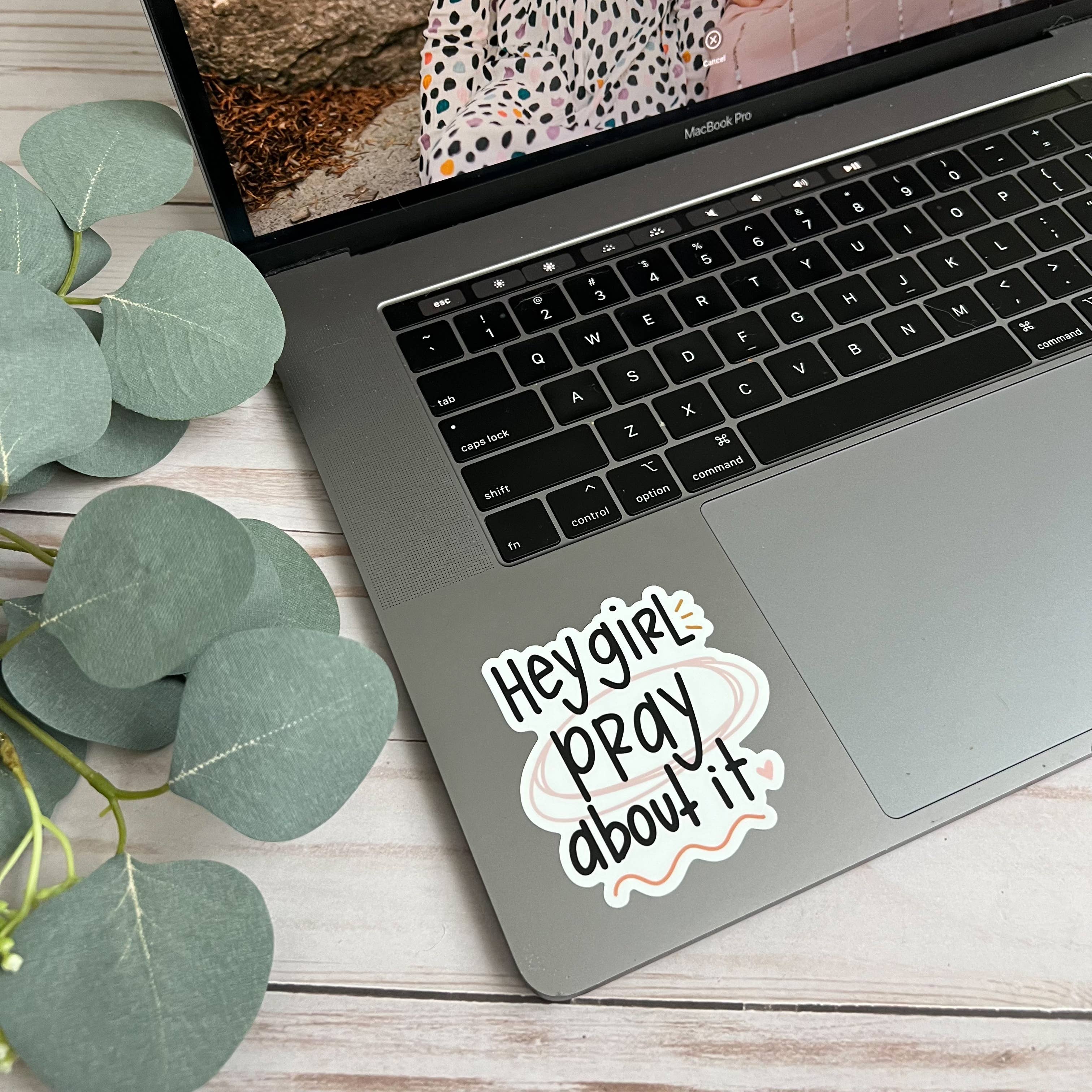 swaygirls - Wholesale Sticker - Girl Pray About It Sticker | Christian stickers | Gifts4