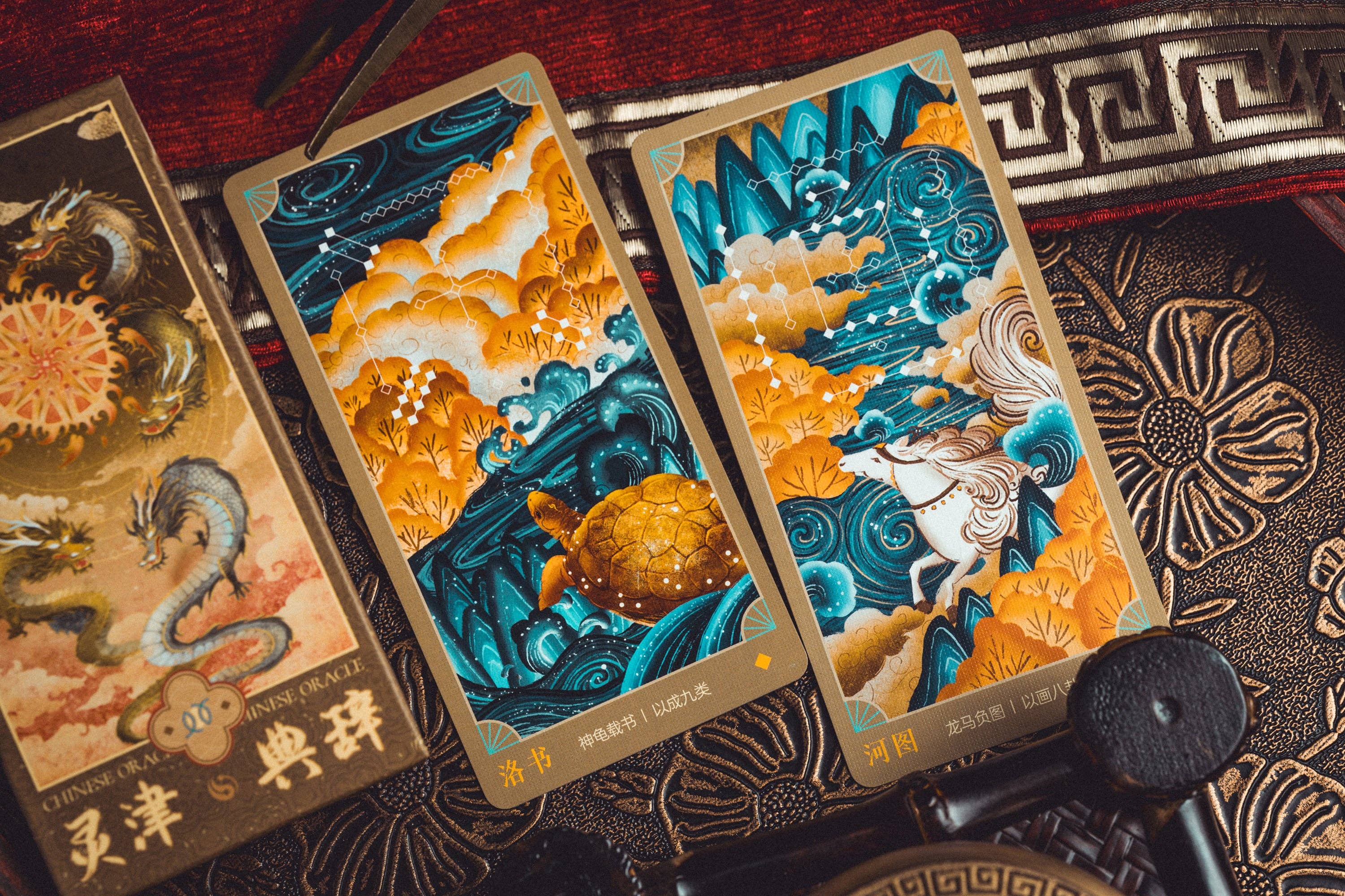 Vermilion Collection - Wholesale Tarot Cards - Cosmic Law Chinese Oracle21