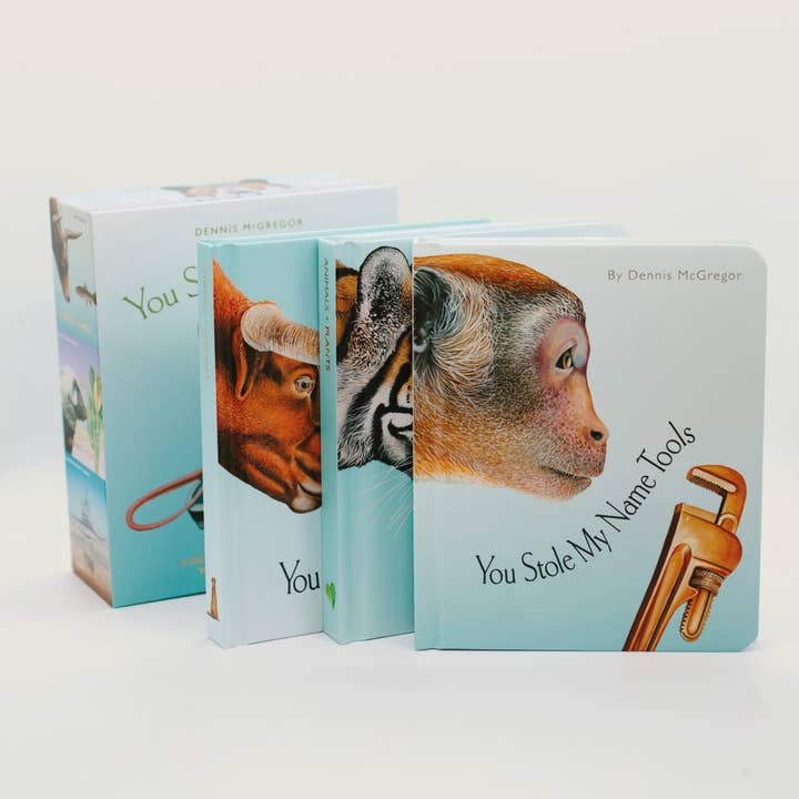 Paige Tate & Co. - Wholesale Baby & Toddler Book (0-2) - You Stole My Name Board Book Box Set4