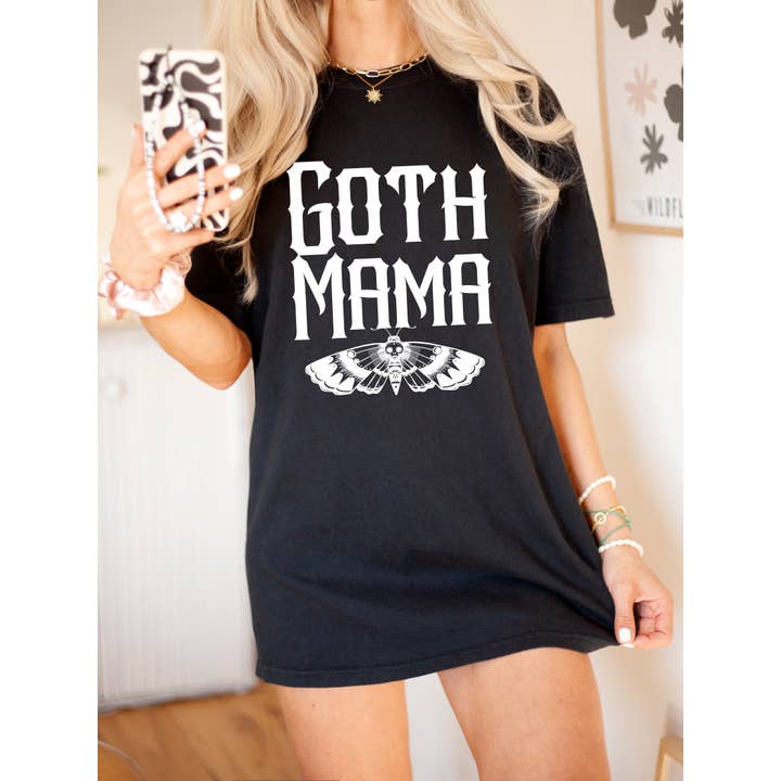 Goth Mama Short Sleeve for wholesale by MidWest Tees