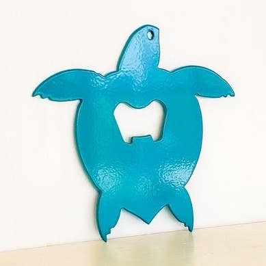 Turtle Metal Bottle Opener | 34 Colors Magnetic or Keychain for wholesale by Good Vibes Metal