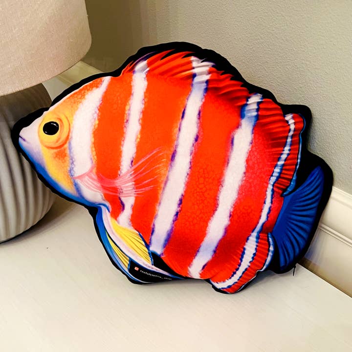 Pepparmynta Angelfish Kudde för wholesale av Reef of Clowns