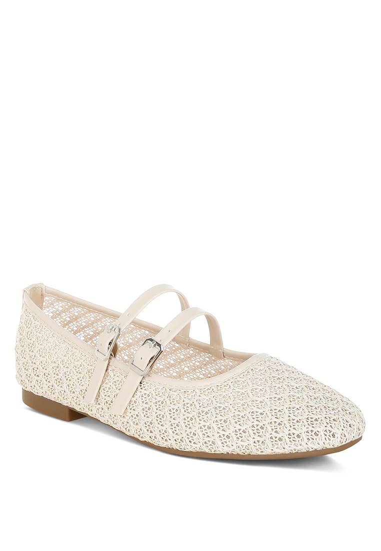 Rag Company - Wholesale Flats - Women's - Warena Pin Buckle Strapped Ballerinas5