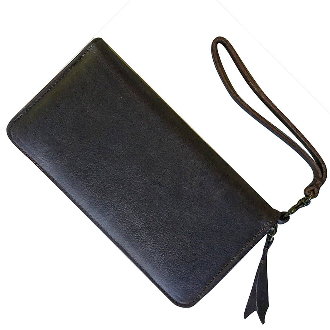 Embrazio - Wholesale Phone Wallet - Women's - WENDY Handmade Leather Phone Wallet | Wristlet8