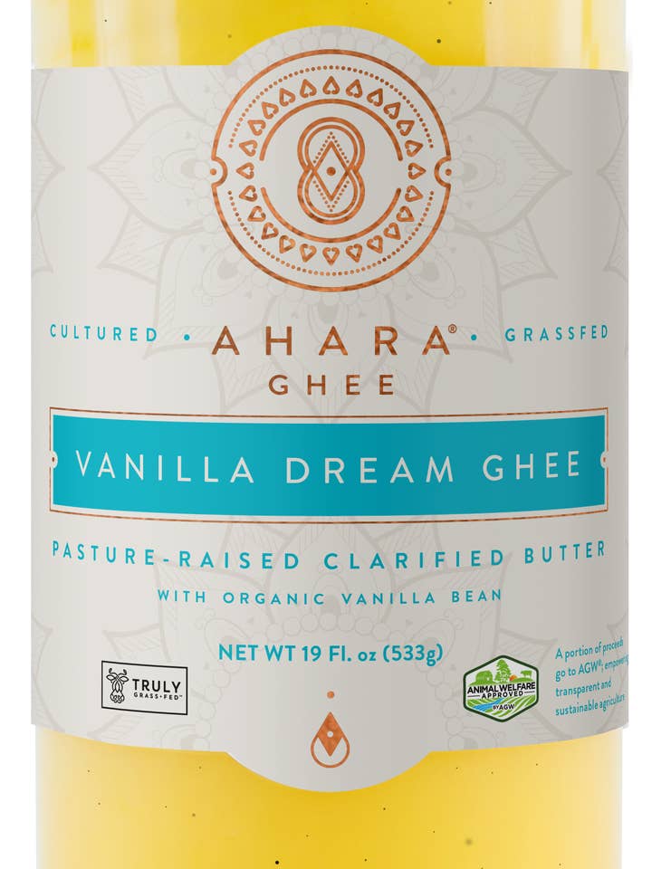 Grass-Fed Vanilla Dream Ghee | Ahara Rasa for wholesale by AHARA RASA