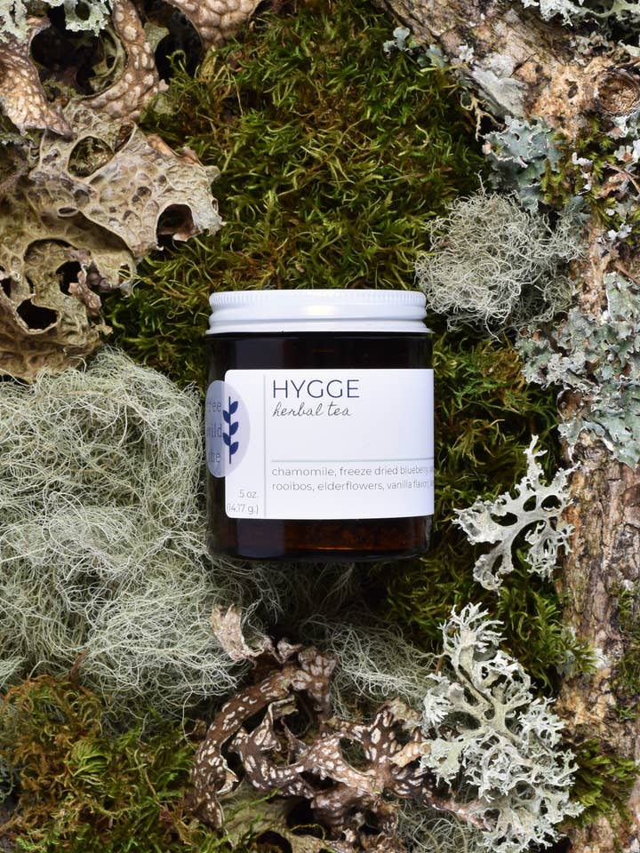 Hygge Herbal Tea | Cozy Ritual Gift Loose Leaf - 20 serv. for wholesale by FreeWildShe | Bitters & Tea