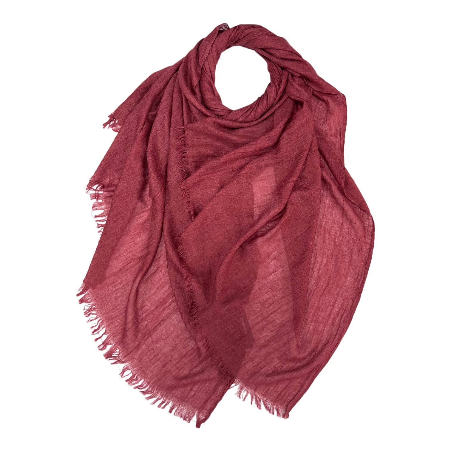 Lili Scarves (US Duty Free) – wholesale Scarf – Women's – Cotton Modal Blend Plain Scarf - 49 colours9