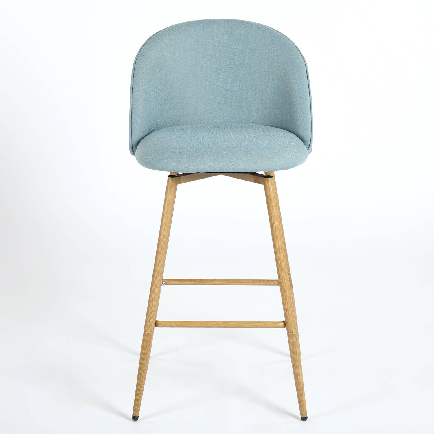 HOMYCASA DESIGN INC - Wholesale Stool - 26" Counter Bar Stools,Swivel, Beige/Gray/Blue14