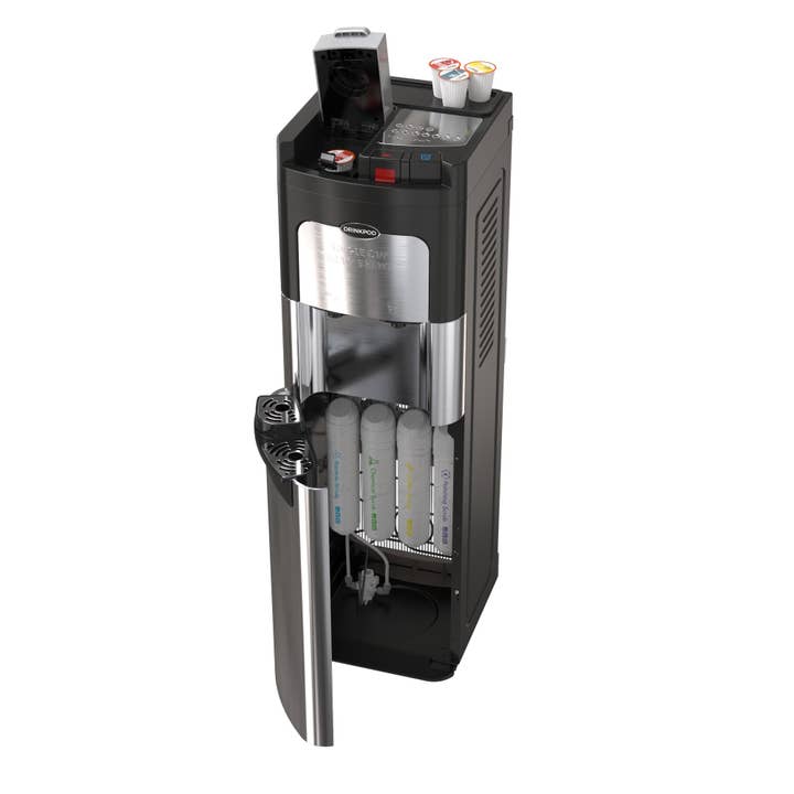 DRINKPOD LLC - Wholesale Coffee Machine - Drinkpod 3000 Elite Series - Coffee Plus Water Purification Cooler