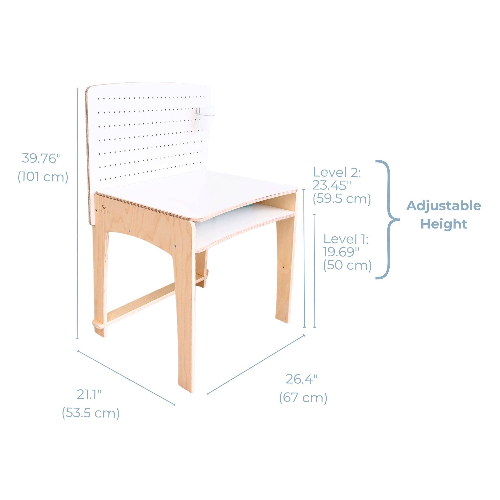 Sapiens Child - Wholesale Desk Set - LUMEN - Big Kid Desk & Chair | Adjustable Height Study Table19