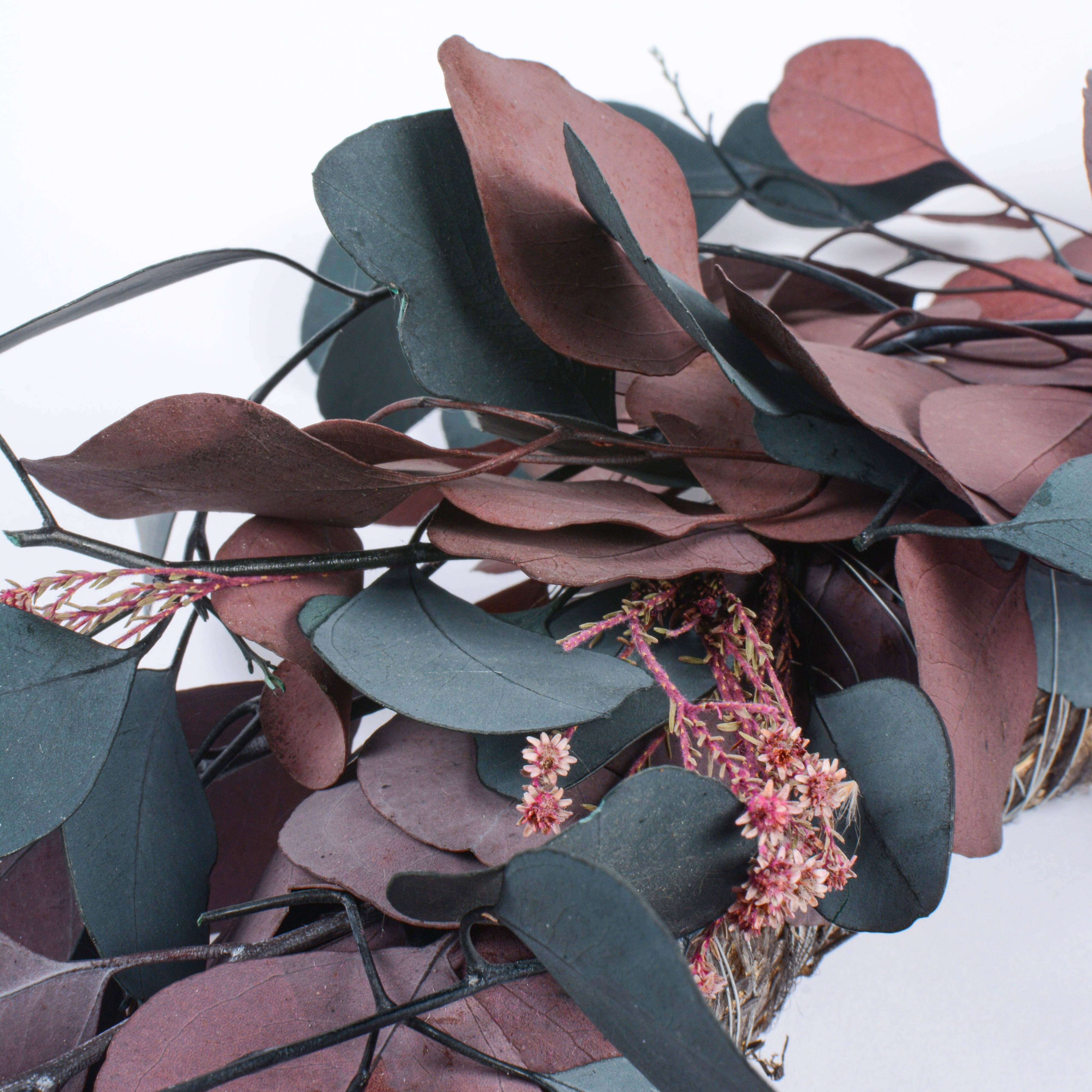 pampas studio uk - Vente Couronne - Couronne éternelle d'eucalyptus1