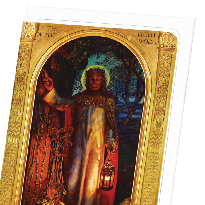 Ezen Trade – wholesale Everyday greeting card – LIGHT OF THE WORLD: Painting Greeting Card2