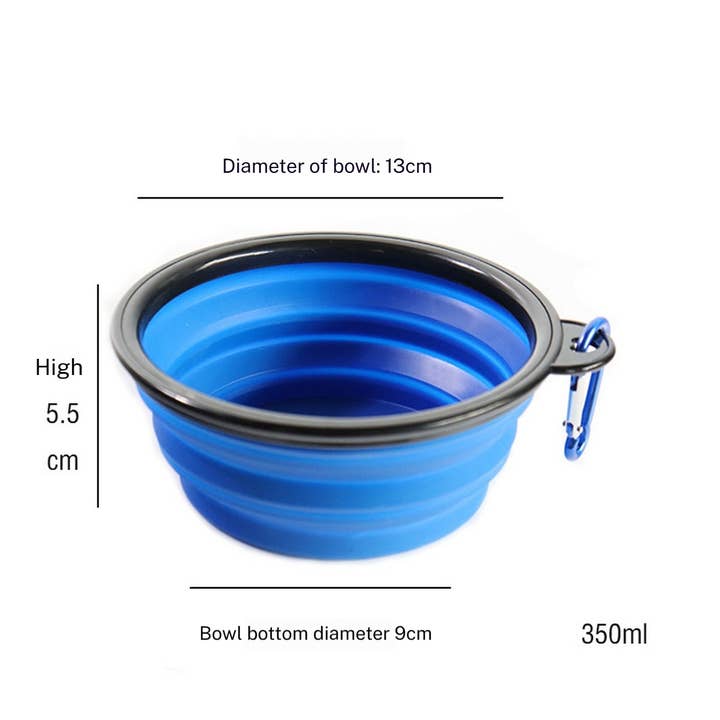 Toby Supply - Wholesale Pet Travel Bowl - Cat/Dog - Travel Pet Bowl Collapsible Silicone Dog Feeder_CWMM6527