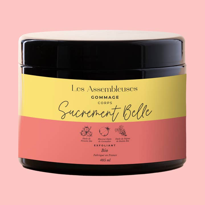 Sweet Beautiful Scrub - Cabin Size - 500ml - Organic for wholesale by Les Assembleuses