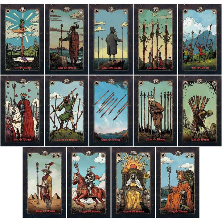 Vermilion Collection - Wholesale Tarot cards - Revenant Tarot11