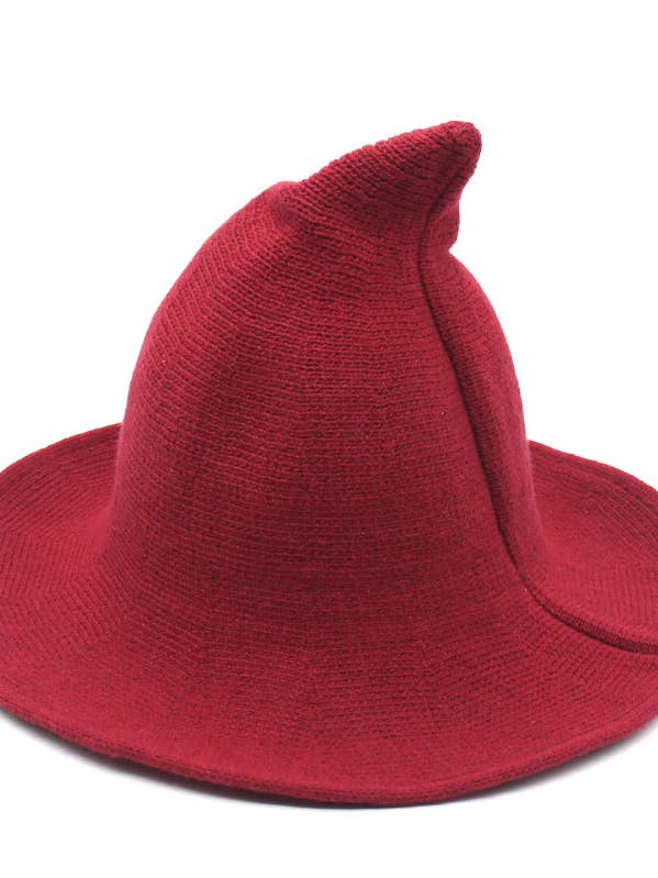 Halloween big brim spire witch hat cosplay hat for wholesale by HIDDENBRAND