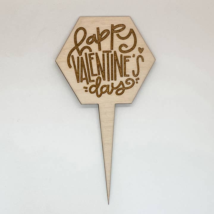 Happy Valentine’s Day Plant Marker for wholesale by Roaming Druggist Shop