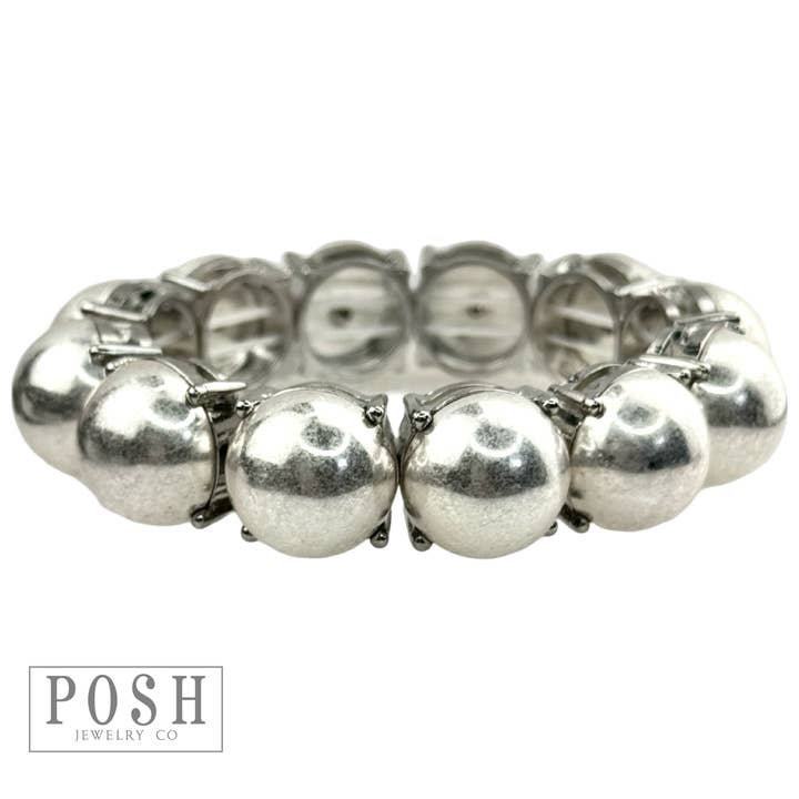 Pink Panache Brands - Wholesale Beaded Bracelet - Matte bead bracelet