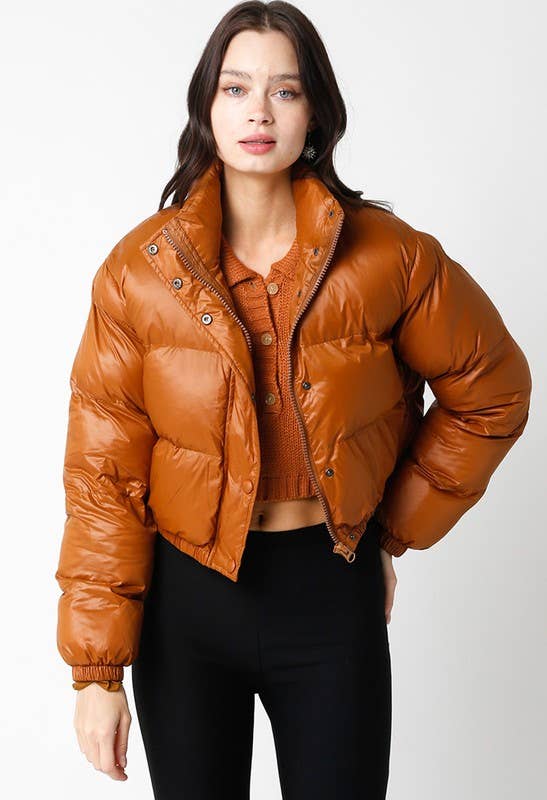 Olivaceous – wholesale Bomberjacka - Dam – Pufferbombarjacka1