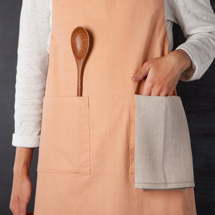 Danica Outlet Store - Wholesale Apron - Heirloom Nectar Stonewash Apron2
