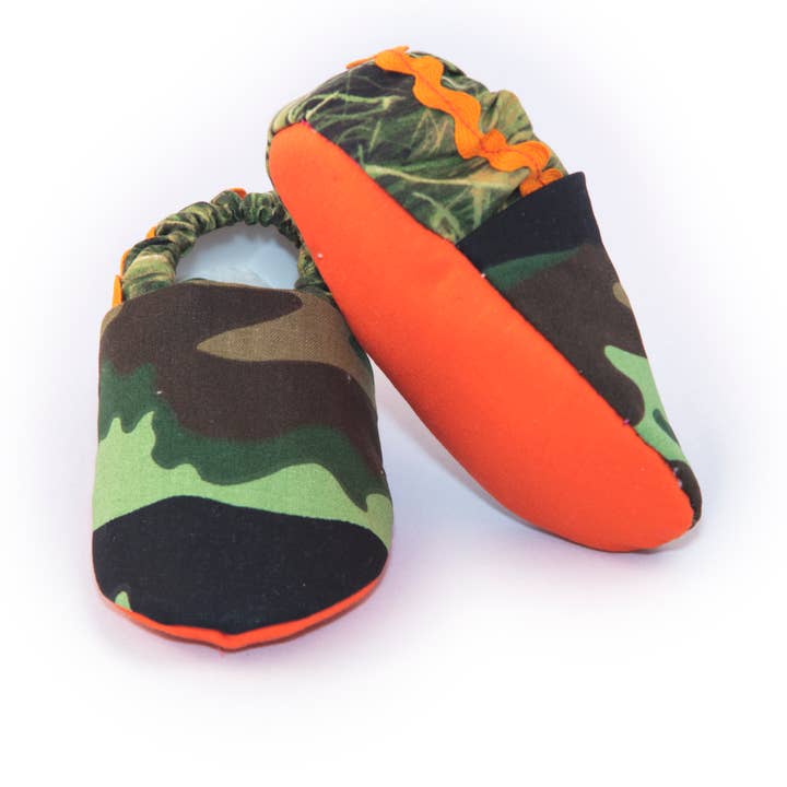 Brave Lil' Soldier - Baby Booties 3-6 months for wholesale by LilSkeeterz