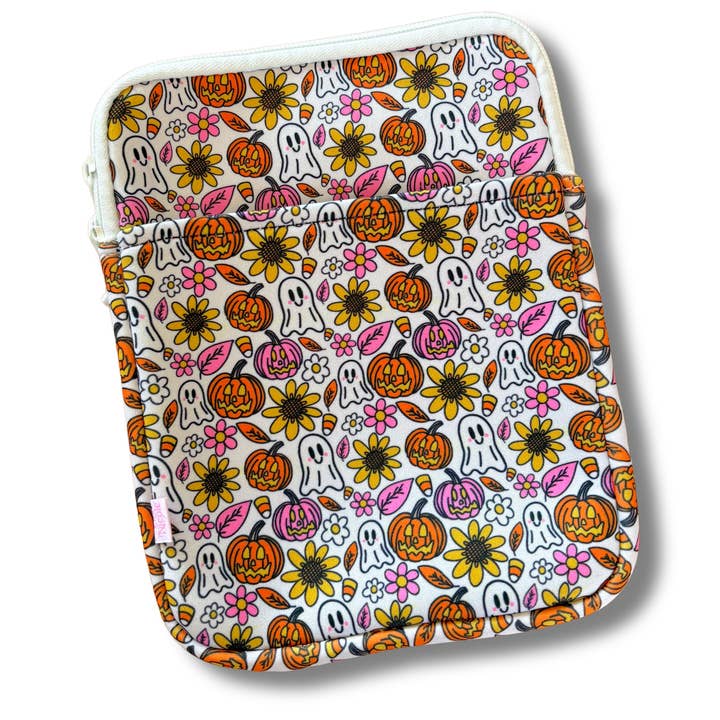 Elle Nicole - Wholesale Laptop/tablet case – Women's - E-reader / Tablet Sleeve - Spooky Doodle 1