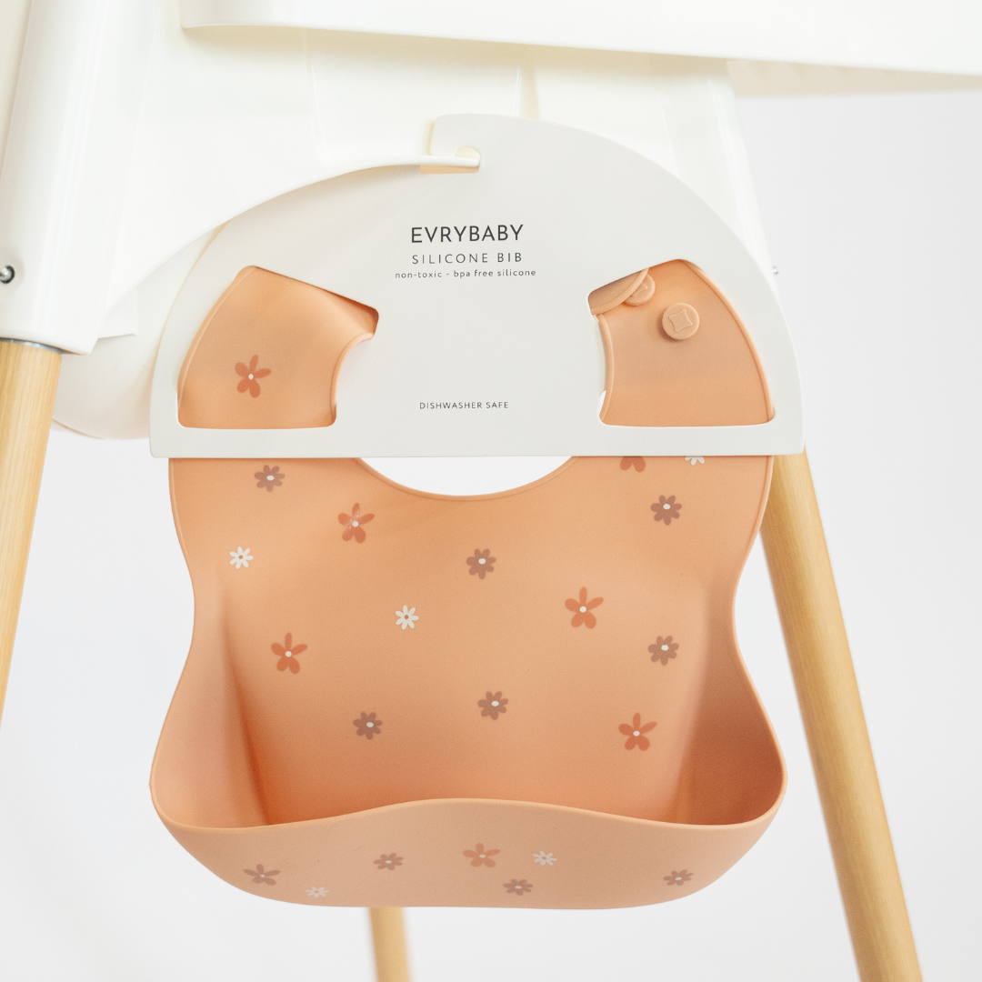 EvryBaby – wholesale Haklapp - Baby – Daisy silikon babyhaklapp3