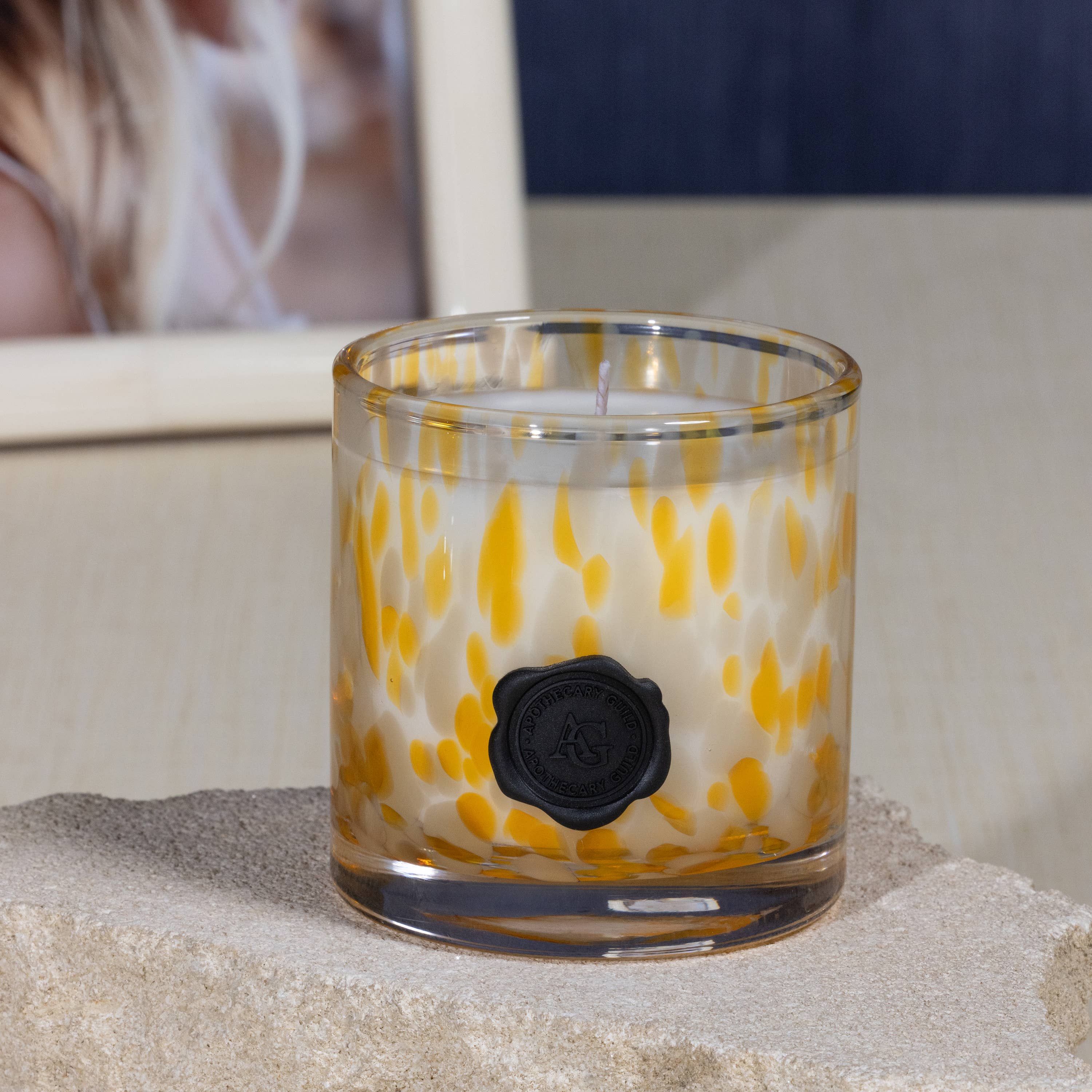 Zodax – Vela em jarro/copo por atacado – Vela Mini Frasco de Vidro Opal Boticary Guild em Caixa de Presente22