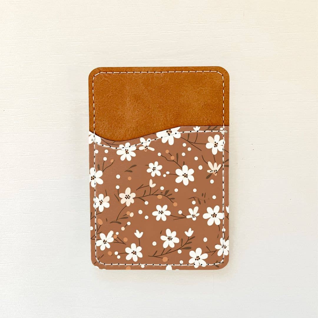 Olivia + Rose - Wholesale Card Holder - Women's - Neutral Florals Leather Card Holder (10 Options)7